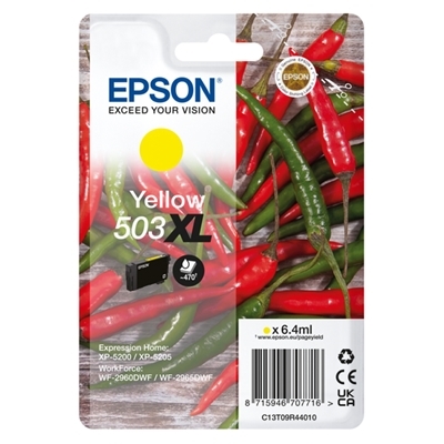 CARTUCCIA EPSON 503XL ''PEPERONCINO'' C13T09R44010 GIALLO X XP-5200 - WF-2960DWF