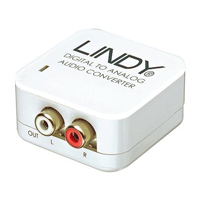 CONVERTITORE AUDIO SPDIF DIGITALE > ANALOGICO RCA LINDY 70408 - EAN: 4002888704083